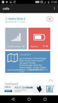 MobileTracker : calls, location, photos, social screenshot 1