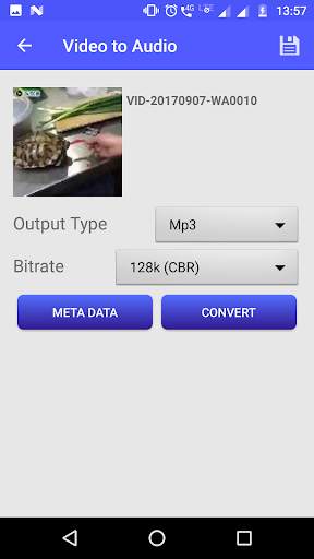 Video To Audio Converter media screenshot 2