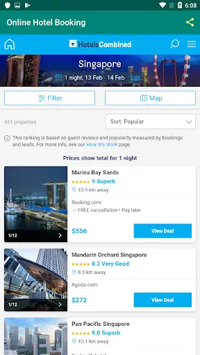 Online Hotel Booking screenshot 2