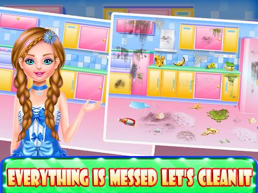 House Clean : Home Design & Decoration Girls Game screenshot 4
