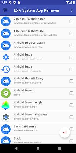 EXA System App Remover root screenshot 3