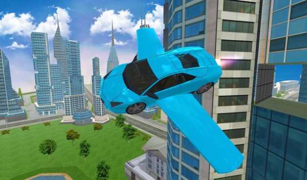 Flying Car Real Driving 2018 screenshot 13