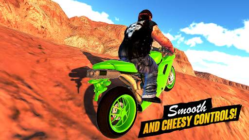 Dirt Bike Off-road Racing Stunt Motorcycle 3D Game screenshot 2