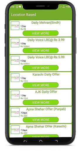 All Zong Packages 2021 free screenshot 8