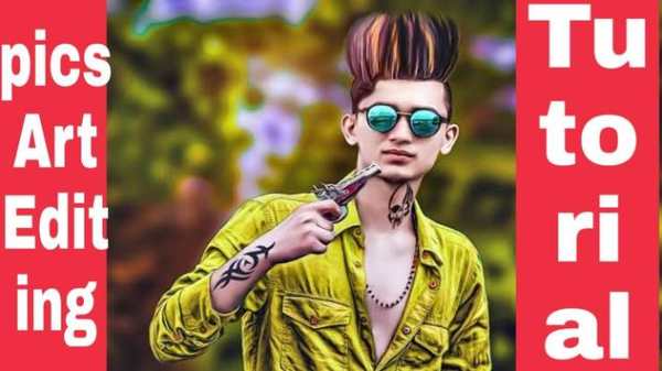 PicsArt editing tutorial screenshot 2