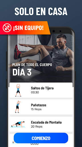 Ejercicios en casa: Sin equipo screenshot 5