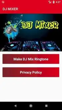 DJ Ringtone Mixer & Maker скриншот 1