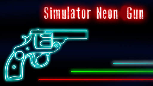 Simulator Neon Gun screenshot 1