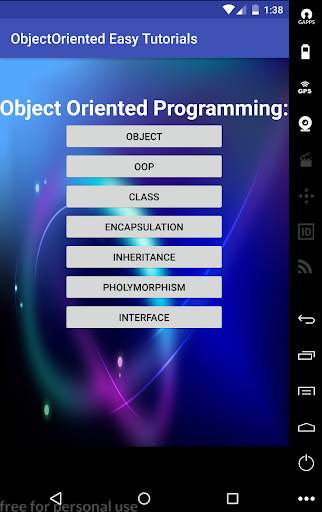 Object Oriented Easy Tutorial OOP скриншот 4