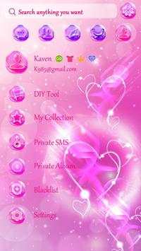 GO SMS SHINING THEME screenshot 5