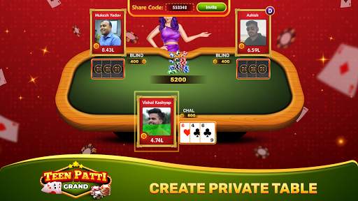 Teen Patti Grand - Indian Poker Card Game Online screenshot 4
