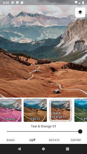 3DLUT mobile 2 screenshot 3
