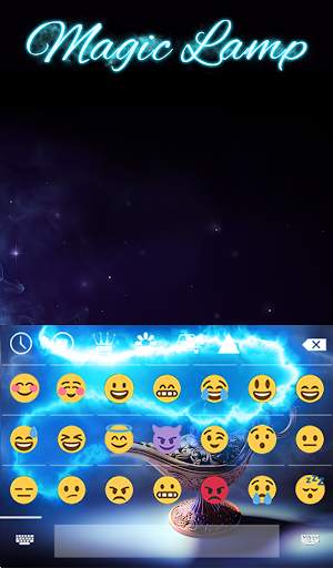 Magic Lamp Animated Keyboard   स्क्रीनशॉट 4