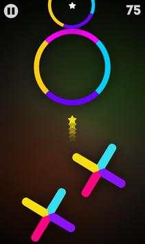 Crazy Color Switch Free Game : Color Circles Game screenshot 3