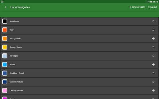 Shopping list screenshot 17