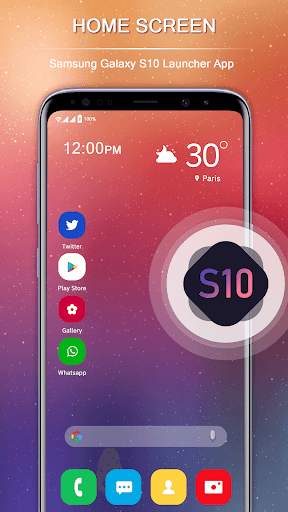 Launcher Galaxy S10 Style screenshot 4