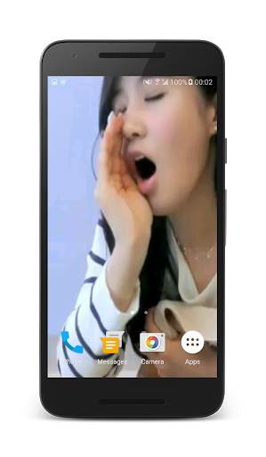 Girl Washes A Window Video LWP screenshot 3