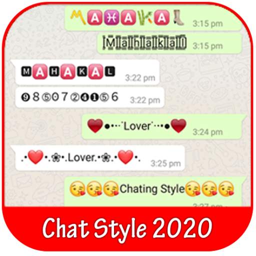 Chat Style : Stylish Font & Text for WhatApp 2020 1.0
