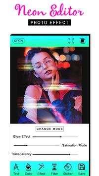 Neon Text Mask - Shape Camera screenshot 5