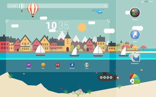 City life theme screenshot 13