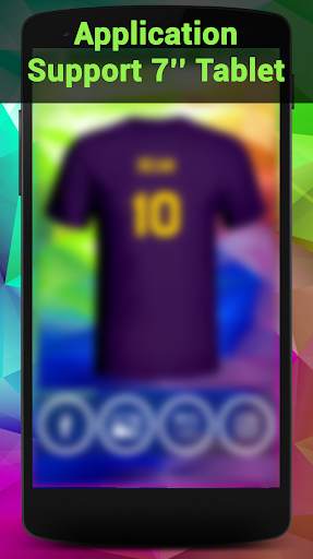 My Football Jersey 2018 screenshot 5