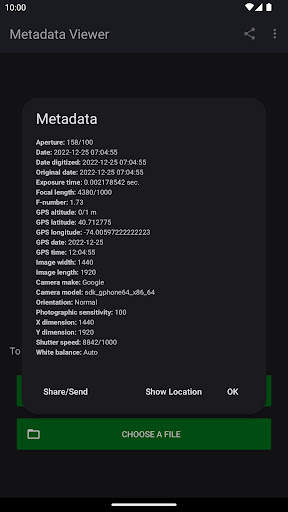 Photo Metadata Viewer screenshot 13