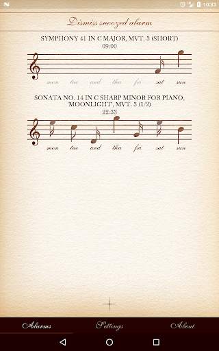 Classical Music Alarm Clock 15 تصوير الشاشة