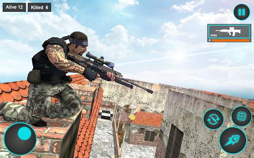 FPS Sniper Shooting Gun Strike-Modern War Game screenshot 10