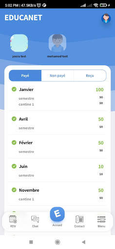 Educanet Mobile screenshot 7