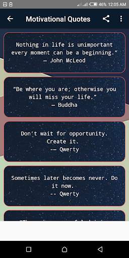 Great Offline Quotes screenshot 4