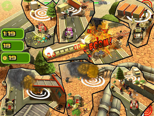 Crush zombies in this Truck driving simulator 2 screenshot 9