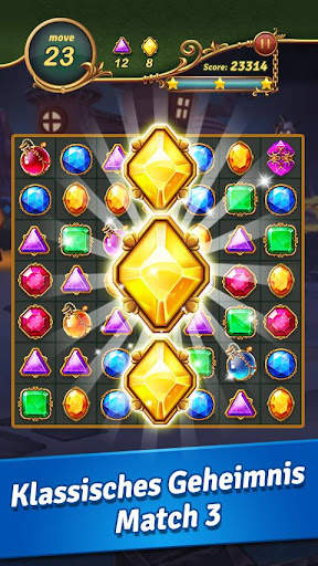 Jewel Castle - 3Gewinnt-Rätsel screenshot 1