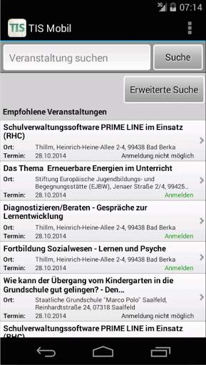 TIS Mobil screenshot 1