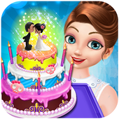 Bride Wedding - Cake Games icon