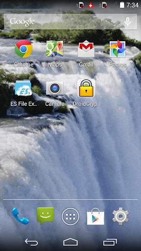 Waterfall Live Wallpaper screenshot 4