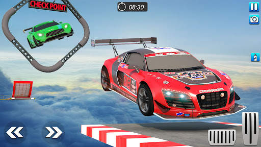 Mega Ramp Car Stunt Offline 3D screenshot 5