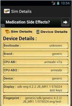 Sim Details screenshot 2