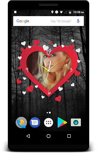 My Photo Clock Live Wallpaper screenshot 1