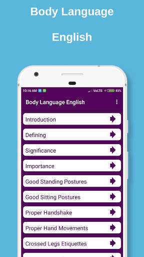 Body Language screenshot 2