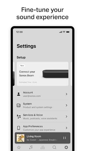 Sonos screenshot 7