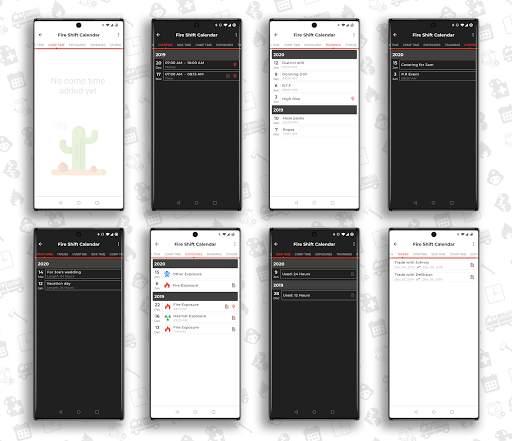 Fire & EMS shift Calendar & Widget screenshot 4