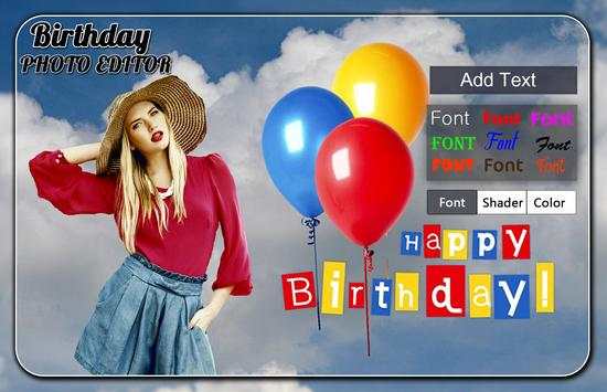 Happy Birthday Photo Editor screenshot 2
