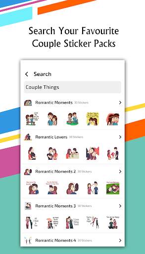 Love Couple Stickers for WhatsApp - WAStickerApps screenshot 10