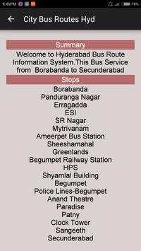 City Bus Routes Hyderabad screenshot 4