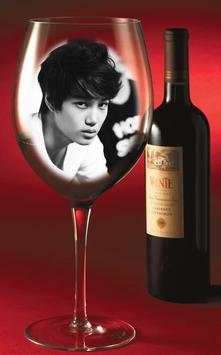Wine Glass Photo Frame screenshot 1