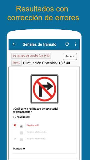 Examen de  conducir para CA en español gratis screenshot 4