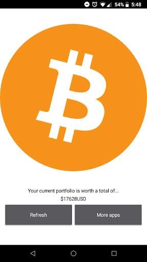 Bitcoin Portfolio screenshot 1