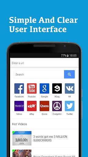Surf Browser screenshot 1