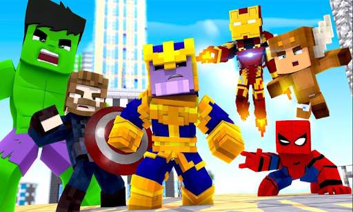Thanos Mod for Minecraft PE screenshot 2