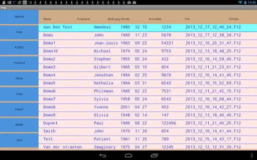 Mobile ecg recording screenshot 3